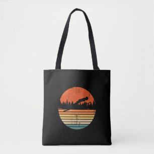 Ski Jumping Retro Ski Jumper Geschenk Tasche