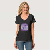 Ski Jumping Ski Jumper   Saying Girl T-Shirt (Vorderseite Vollansicht)