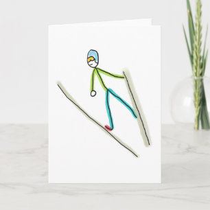 Ski Jumping Stickman Karte