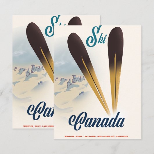 Ski Kanada (Vorne/Hinten)