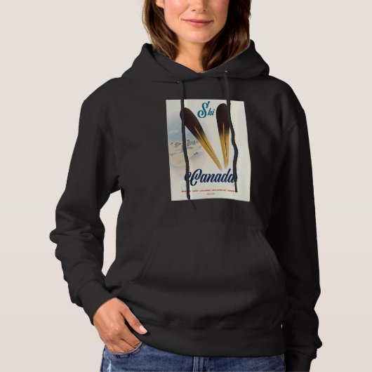 Ski Kanada Hoodie (Vorderseite)
