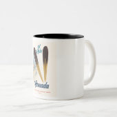Ski Kanada Zweifarbige Tasse (VorderseiteRechts)