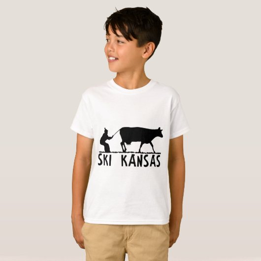 Ski Kansas T-Shirt (Vorne ganz)
