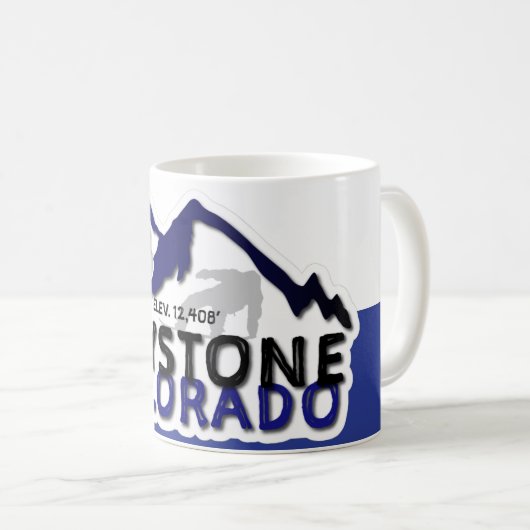 Ski Keystone CO Mug Kaffeetasse (VorderseiteRechts)