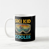 Ski Kid Like A Regular Kid But Cooler Skiing Lover Kaffeetasse (Links)