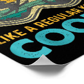 Ski Kid Like A Regular Kid But Cooler Skiing Lover Poster (Ecke)