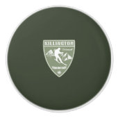 Ski Killington Vermont Keramikknauf (Vorderseite)