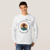 Ski Killington, Vermont - Man Skier, Schwarzer Tex T-Shirt (Vorne ganz)
