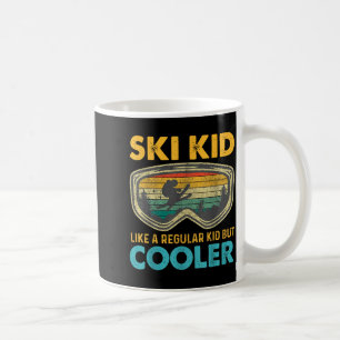 Ski-Kind wie ein normales Kind, aber kühlerer Skif Kaffeetasse