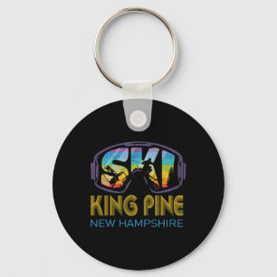 Ski King Pine New Hampshire Skiurlaub  Schlüsselanhänger
