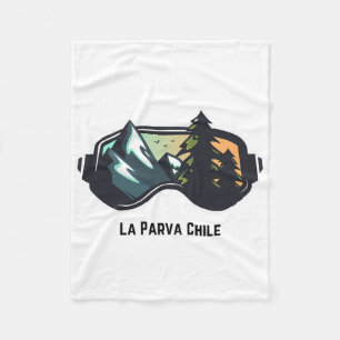 Ski La Parva Chile Skifahren für Damen und Herren Fleecedecke