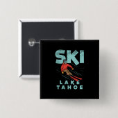 Ski Lake Tahoe Button (Vorne & Hinten)