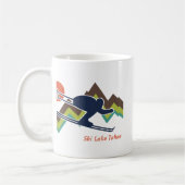 Ski Lake Tahoe Kaffeetasse (Links)