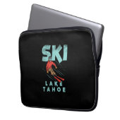 Ski Lake Tahoe Laptopschutzhülle (Vorderseite Links)