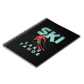 Ski Lake Tahoe Notizblock (Linke Seite)