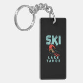 Ski Lake Tahoe Schlüsselanhänger (Vorderseite links)