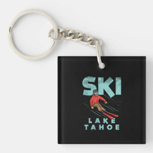 Ski Lake Tahoe Schlüsselanhänger