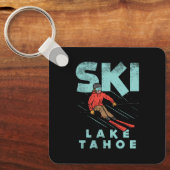 Ski Lake Tahoe Schlüsselanhänger (Vorderseite)