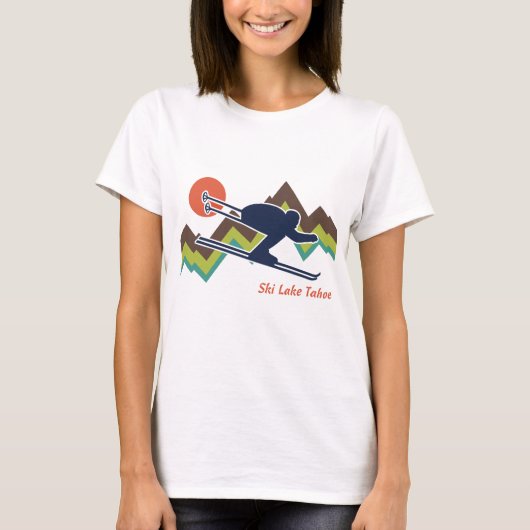 Ski Lake Tahoe T-Shirt (Vorderseite)