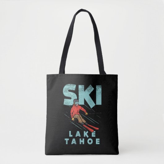 Ski Lake Tahoe Tasche (Vorderseite)