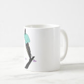 SKI-LEHRER KAFFEETASSE (VorderseiteRechts)