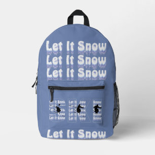 Ski Let It Snow Rucksack