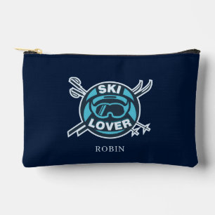 Ski Lover Personalisierte Winterpisten Zubehörtasche