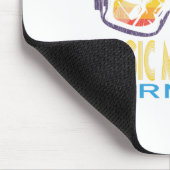 Ski Magic Mountain Vermont Skiurlaub Mousepad (Ecke)