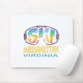 Ski Manutten Vermont Skiurlaub Mousepad (Mit Mouse)