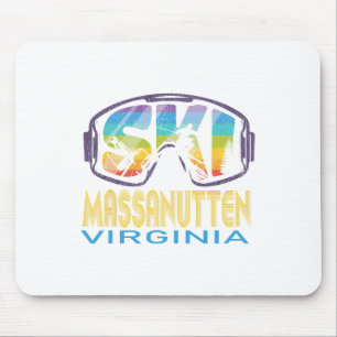 Ski Manutten Vermont Skiurlaub Mousepad