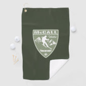 Ski McCall Idaho Golfhandtuch (Insitu)
