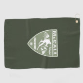 Ski McCall Idaho Golfhandtuch (Horizontal)