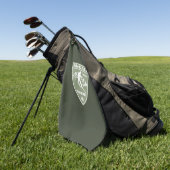 Ski McCall Idaho Golfhandtuch (Gras)