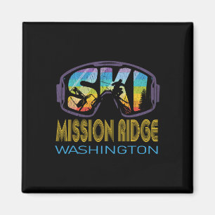 Ski Mission Ridge Washington Skiurlaub Magnet