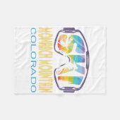 Ski Monarch Bergsee-Zauber im Val Piora Fleecedecke (Vorderseite (Horizontal))