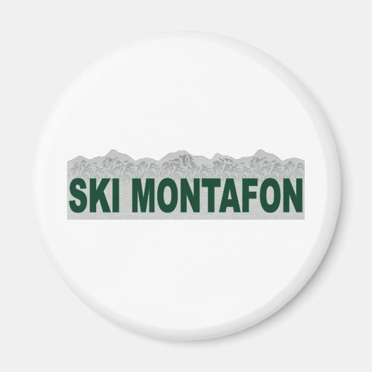 Ski Montafon Magnet (Vorne)