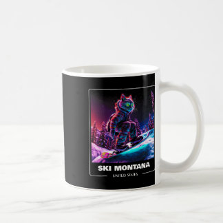 Ski Montana Vereinigte Staaten Ski Skifahren Skifa Kaffeetasse