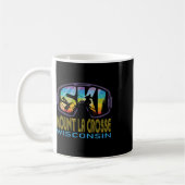 Ski Mount La Crosse Wisconsin Skiurlaub Kaffeetasse (Links)