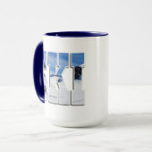 SKI - Mountain Winter Sports Design Tasse (Vorderseite Links)