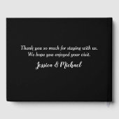 Ski Mountains Hotel Ferienhaus Willkommen Gästebuch (Rückseite)