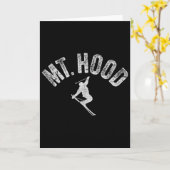 Ski Mt Hood oder (Oregon) Cool Mount Hood Winter S Karte (Gelbe Blume)