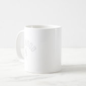 Ski Mt Hood oder (oregon) Cooler Berg Hood Winter Kaffeetasse (Vorderseite Links)