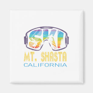 Ski Mt Shasta California Skiurlaub Magnet