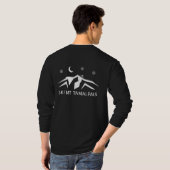 Ski Mt Tamalpais Unisex Langschläfer T - Shirt (Schwarz voll)