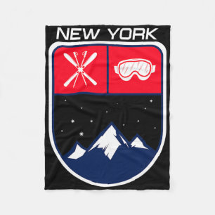 Ski New York Mountain Skipass Skipass Po Fleecedecke