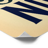 Ski Norwegen Poster (Ecke)