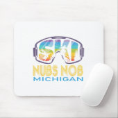 Ski Nubs Nob Michigan Skiurlaub Mousepad (Mit Mouse)