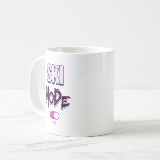 Ski-on Kaffeetasse (Vorderseite Links)