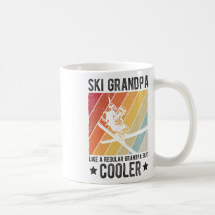 Ski Opa wie ein normaler Opa, aber cooler Ski Kaffeetasse