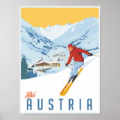 Ski Österreich Poster (Vorne)